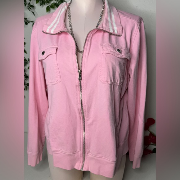 🩷 Chaps XL Light Pink Jacket 🩷 - Picture 2 of 8